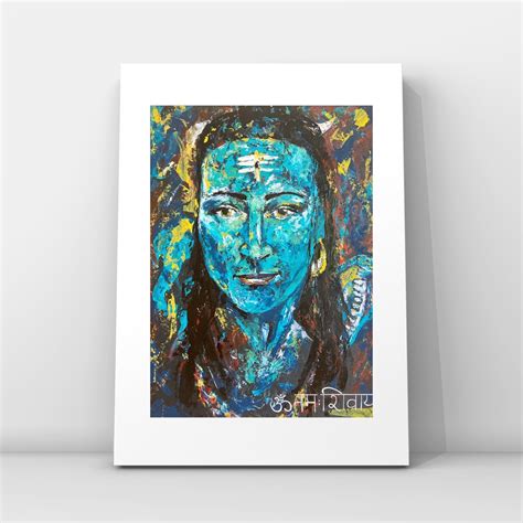 Om Namah Shivaya | Print on Paper | Open Edition Original Painting