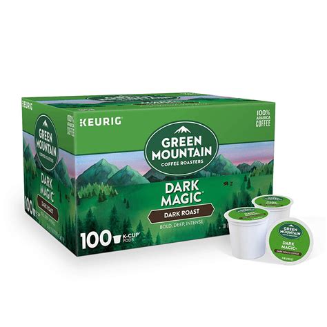 Green Mountain Keurig Single-Serve K-Cup Pods, Dark Roast Coffee (100 ...