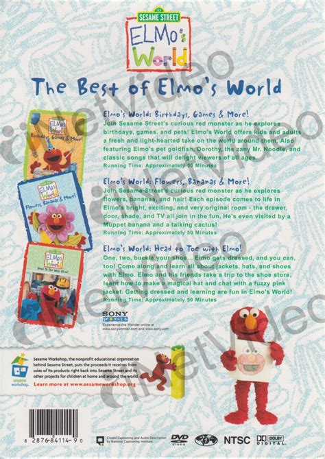 Sesame Street - The Best Of Elmo's World Dvd Collection (Boxset)