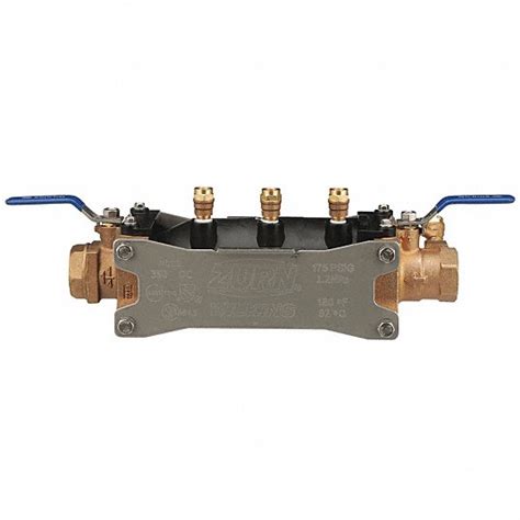 ZURN WILKINS, 350, 1 1/4 in Pipe Size, Backflow Preventer - 454N90|114 ...