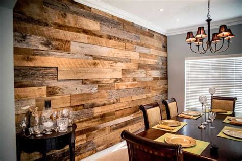 Rustic Wood Wall Ideas Using Wood Planks - Rustic Crafts & DIY | Wood ...