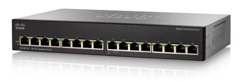 Cisco SG110-16HP 16-port Gigabit PoE Unmanaged Switch - SG110-16HP-AU ...