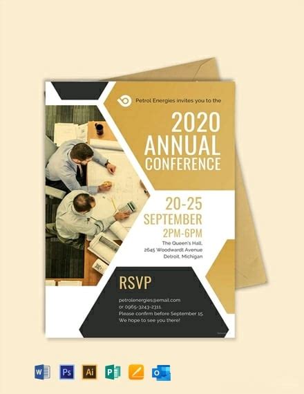 17+ Conference Invitation Templates - Free Downloads | Template.net