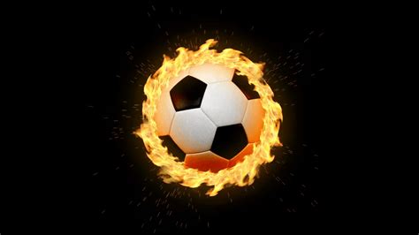 Soccer Ball Flames Wallpapers - Wallpaper Cave