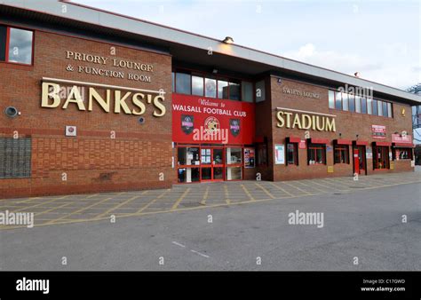 Entrance to Walsall FC Banks's Stadium at Bescot home to The Saddlers ...