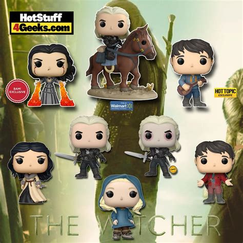 8 NEW Netflix The Witcher Funko Pops! to Collect (2021)