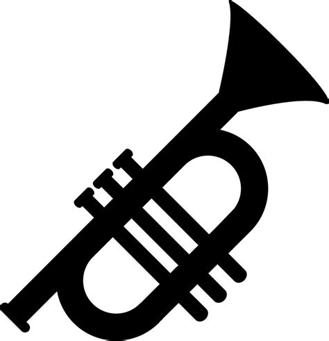 Trumpet - Trumpet Icon Png Clipart - Full Size Clipart (#5253358 ...