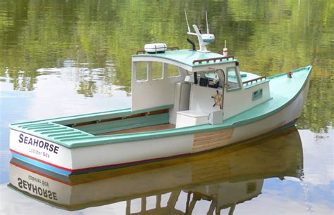 40" Lobster Boat built just like the canoes! - canoemodelkits