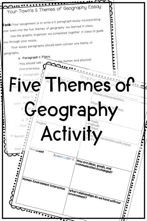 5 Themes Of Geography Worksheet - Joanne Thoma's 2nd Grade Math Worksheets