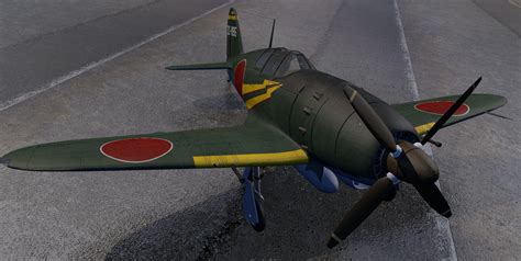 Mitsubishi J2M3 Raiden (Jack) - 3D Model by ChipBassChaos