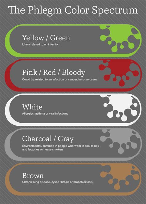 Pin by Patricia Palomino-Gallarneau on Health | Phlegm color, Mucus ...