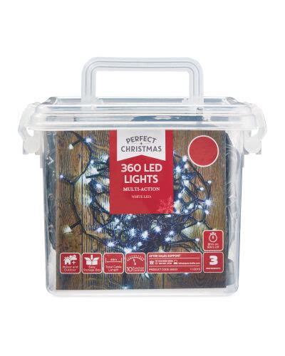 Perfect Christmas 360 LED Lights - ALDI UK