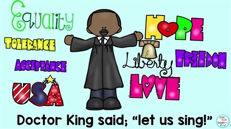 Martin Luther King Jr. Children's Song "His Dream Lives On"| Song to ...