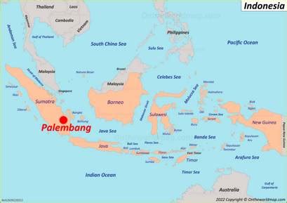 Palembang Map | Indonesia | Detailed Maps of Palembang