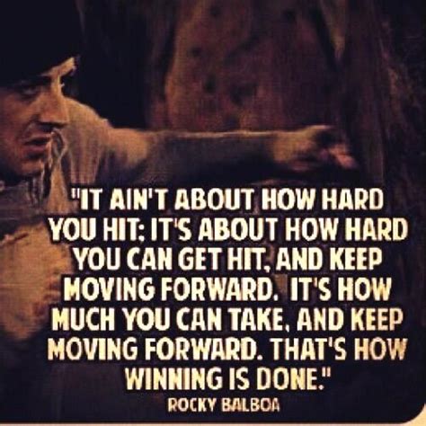 Starting Over: "Ain't gonna be no rematch" -Apollo Creed (Rocky)