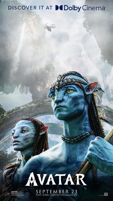 Avatar Re-Release Gets Exclusive Dolby Cinema Poster