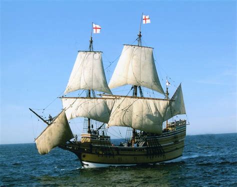 Mayflower replica - Pilgrims landed in 1620. First LARCOM found in ...