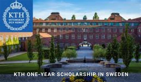 KTH One-Year Scholarship in Sweden