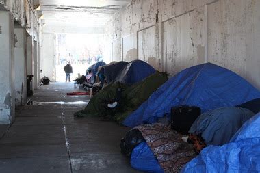 Viaduct Homeless Get Shelter Under Pilot Program - Uptown - Chicago ...