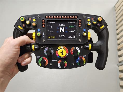 F1 Steering Wheel Full-Scale by RacePrint Studio | Printables Store