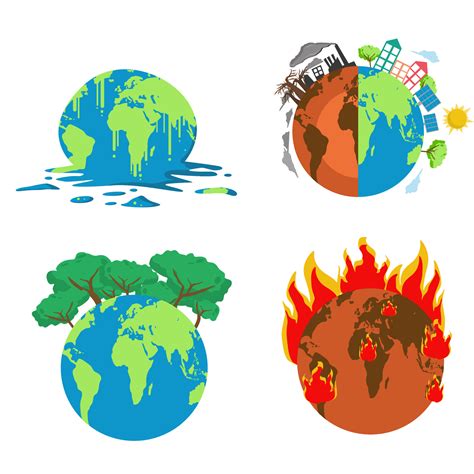 Melted Globe suitable for Climate change or global warming illustration ...