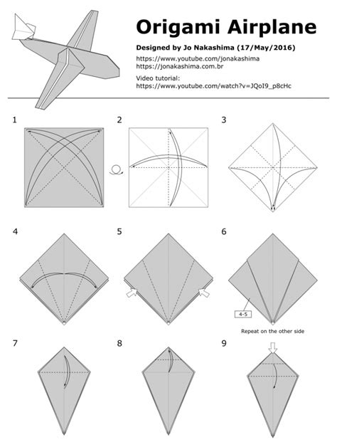 Origami Airplane - Jo Nakashima