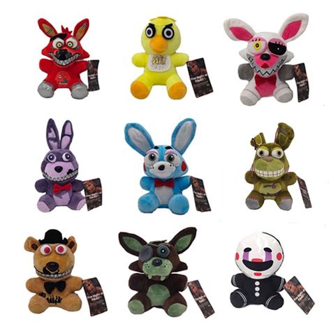 Spring Bonnie: 5 Nights Freddy's Plush - Plushtrap, Glitchtrap ...