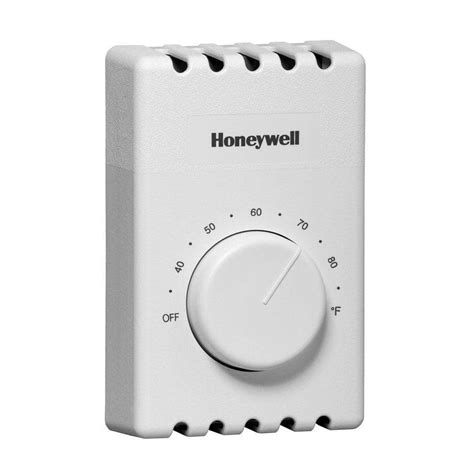 Honeywell Manual Electric Baseboard Thermostat-CT410B - The Home Depot