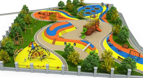 Playground project design plan | Playground design plan, Parking design ...