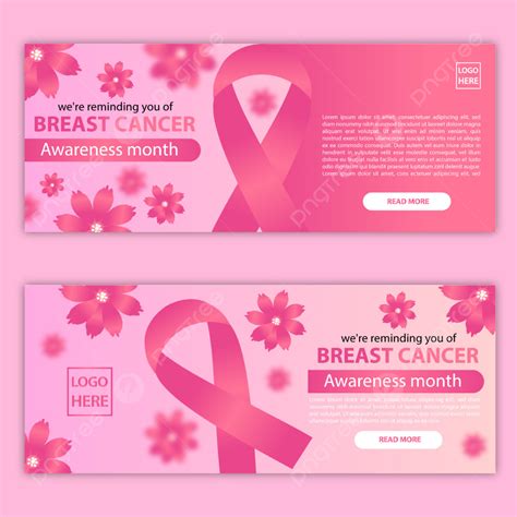 Breast Cancer Awareness Month Poster Template Download on Pngtree