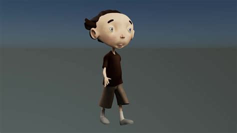 ArtStation - 3D Animated Walking cycle - Boy