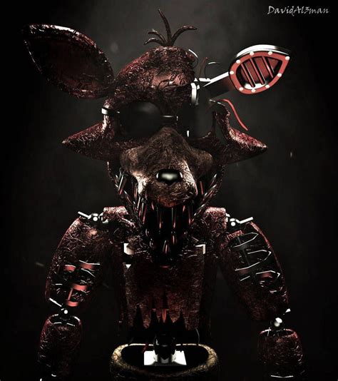 Fnaf 2 Withered Foxy Wallpaper - img-Bachue