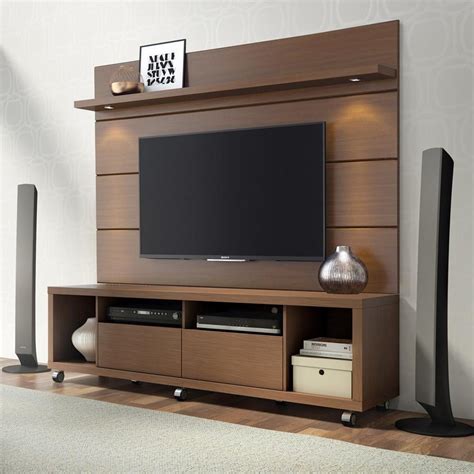 Wall Mounted Wooden TV Unit at Rs 900/square feet | Television Wall ...