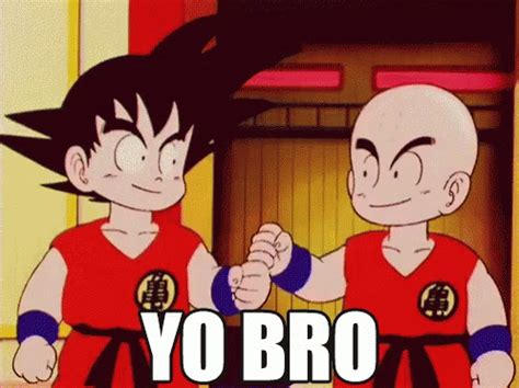 Yo Bro Dragon Ball GIF - YoBro DragonBall Goku - Discover & Share GIFs