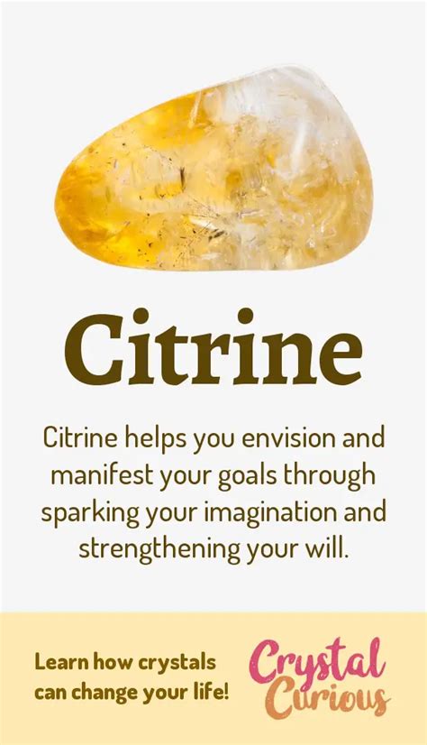 Citrine Healing Properties & Benefits | Crystal Curious