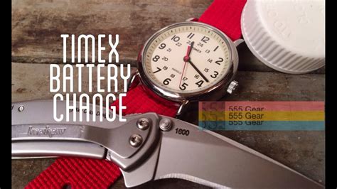 Timex Watch Battery Chart