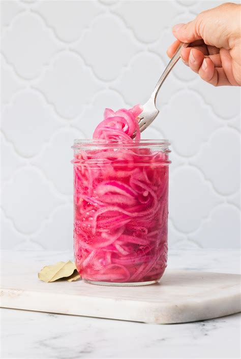 Pickled Red Onions - My Digital Cook