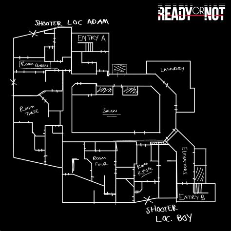 Ready or Not - All Map Blueprints Guide