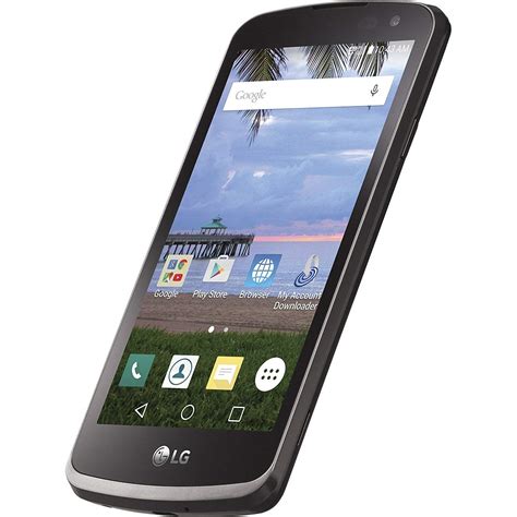 TracFone LG Rebel 4G LTE Prepaid Smartphone (Includes 1 Year of Service ...