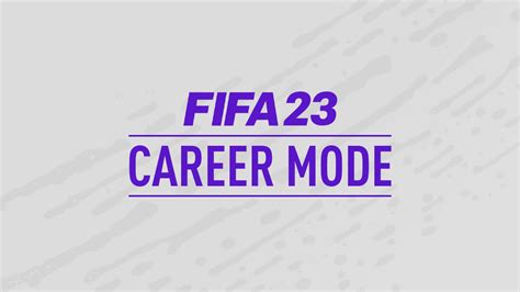 FIFA 23 Career Mode – FIFPlay