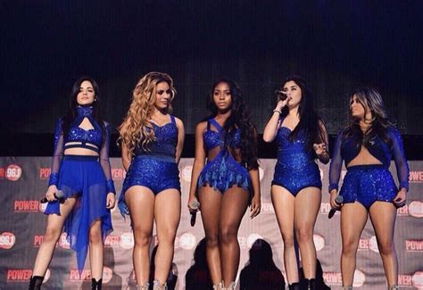 Love the blue outfits Fifth Harmony wore while on tour in 2015! | Fifth ...