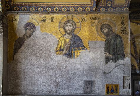 A work in progress: Middle Byzantine mosaics in Hagia Sophia ...