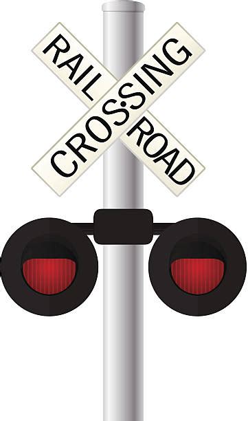 Railroad Crossing Sign Illustrations, Royalty-Free Vector Graphics ...