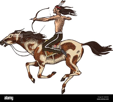 Native american art horse hi-res stock photography and images - Alamy