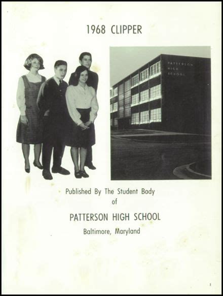 Explore 1968 Patterson High School Yearbook, Baltimore MD - Classmates