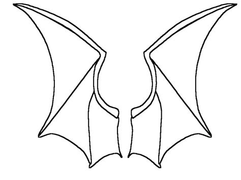 Bat Wings Drawing | Free download on ClipArtMag