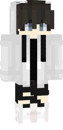 Anime Boy Minecraft Skin Layout