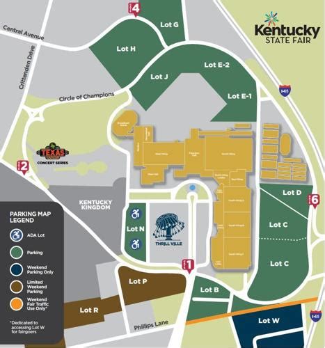 Kentucky State Fair map | | wdrb.com