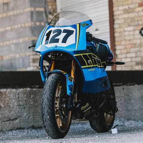 Team Blue: A custom Yamaha XSR900 with retro style | Bike EXIF