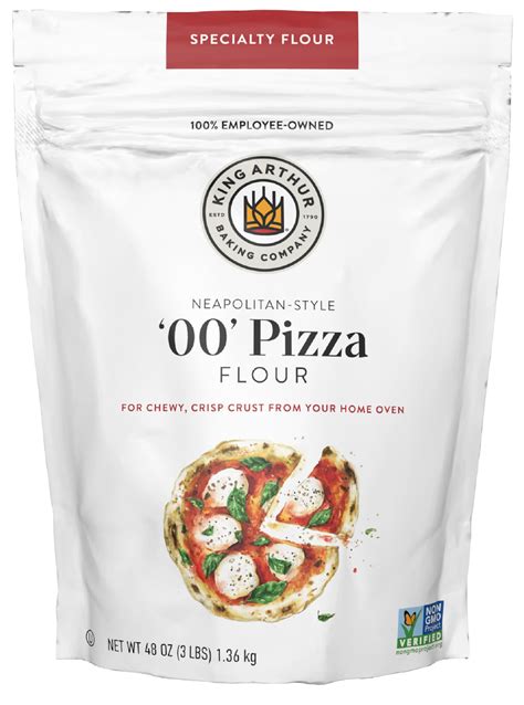 Buy King Arthur 00 Pizza Flour, Non-GMO Project Verified, 100% American ...